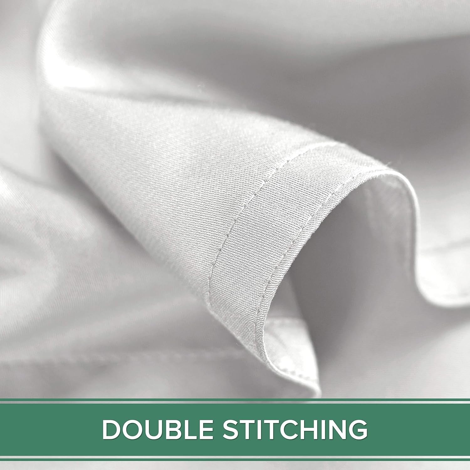 Pure Bamboo King Sheet Set White | 100% Organic Bamboo Viscose Cooling Sheets | Ultra Soft Hotel Luxury Bedding