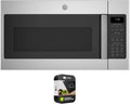 GE Countertop Microwave Oven, 1200-Watt, 2.0 Cu. Ft. | Stainless Steel