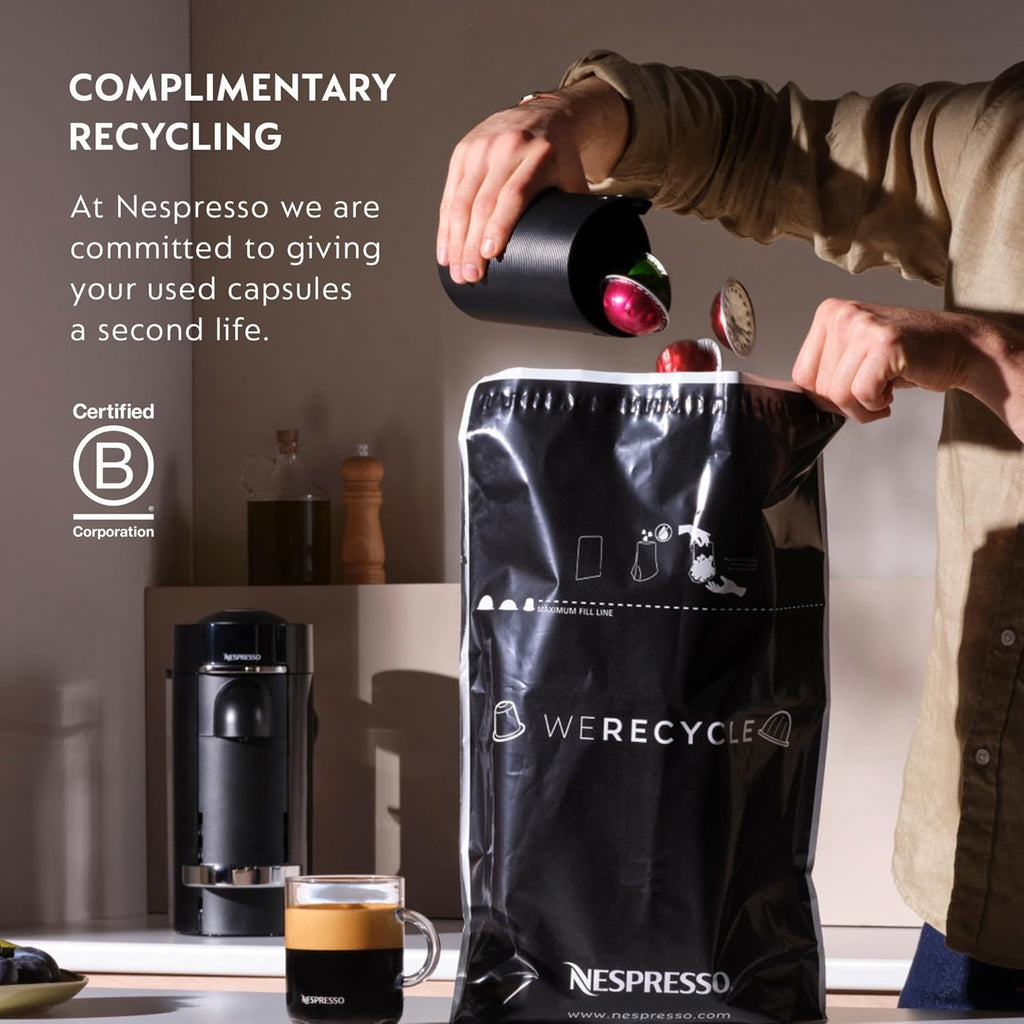 Nespresso Vertuo Pop+ Coffee & Espresso Maker by Breville | Samra Origins Edition (Metad Green)