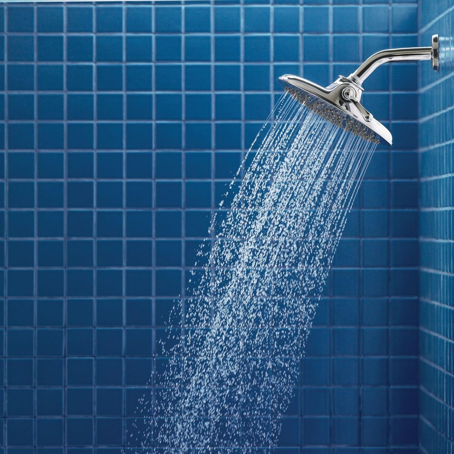 Moen Velocity 8” Rain Shower Head S6320 | Chrome Two-Function Showerhead with Immersion Technology