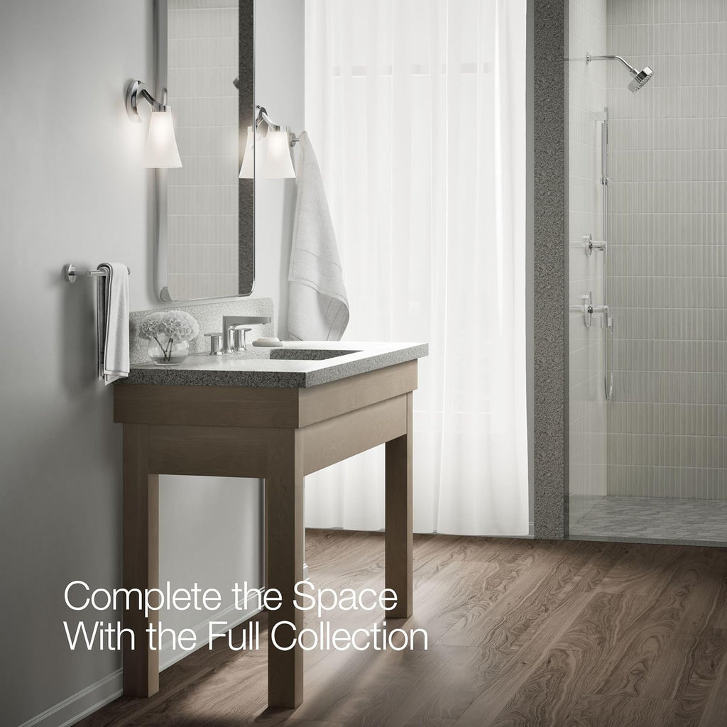 Kohler Taut® 8" Widespread Bathroom Faucet | Polished Chrome 1.2 GPM