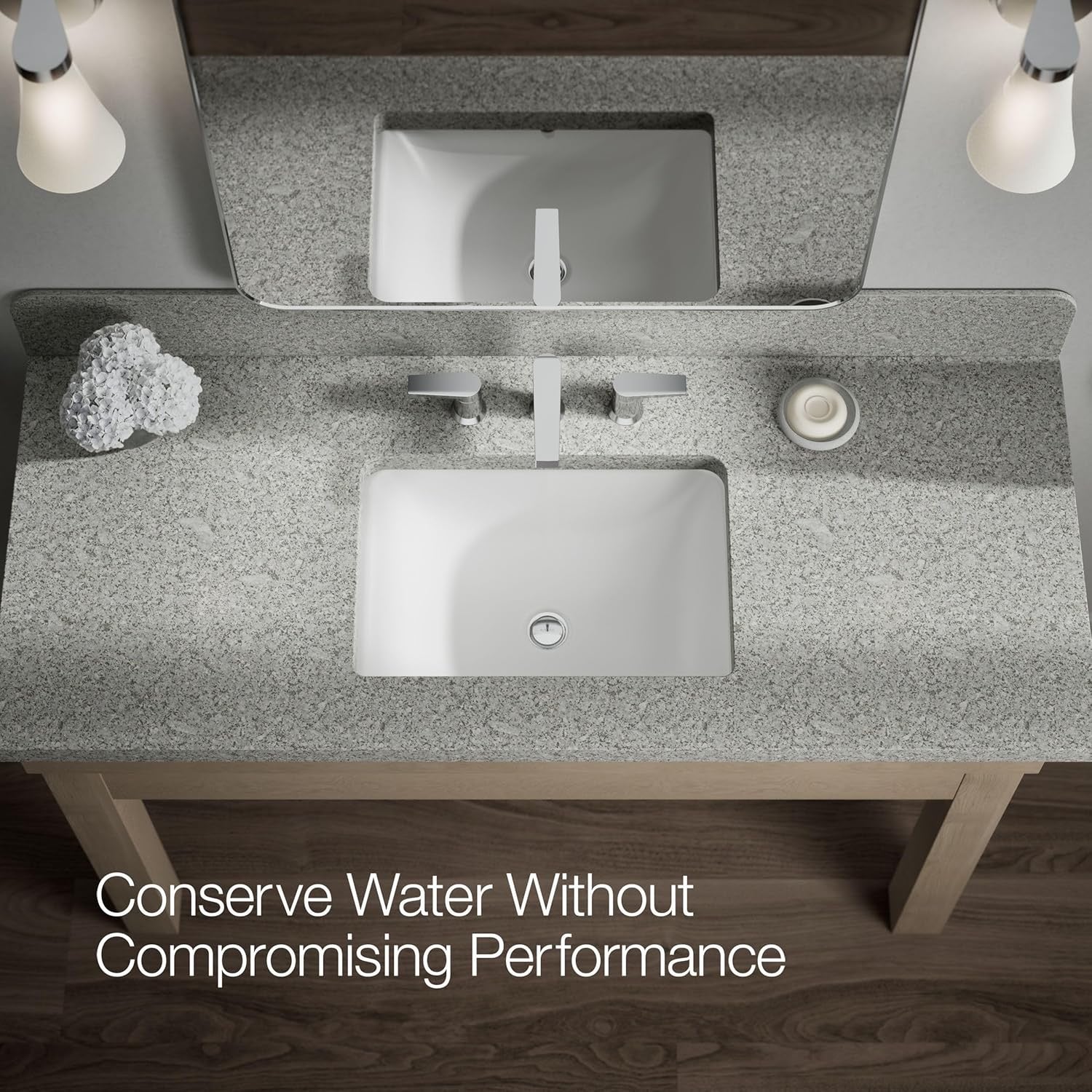 Kohler Taut® 8" Widespread Bathroom Faucet | Polished Chrome 1.2 GPM