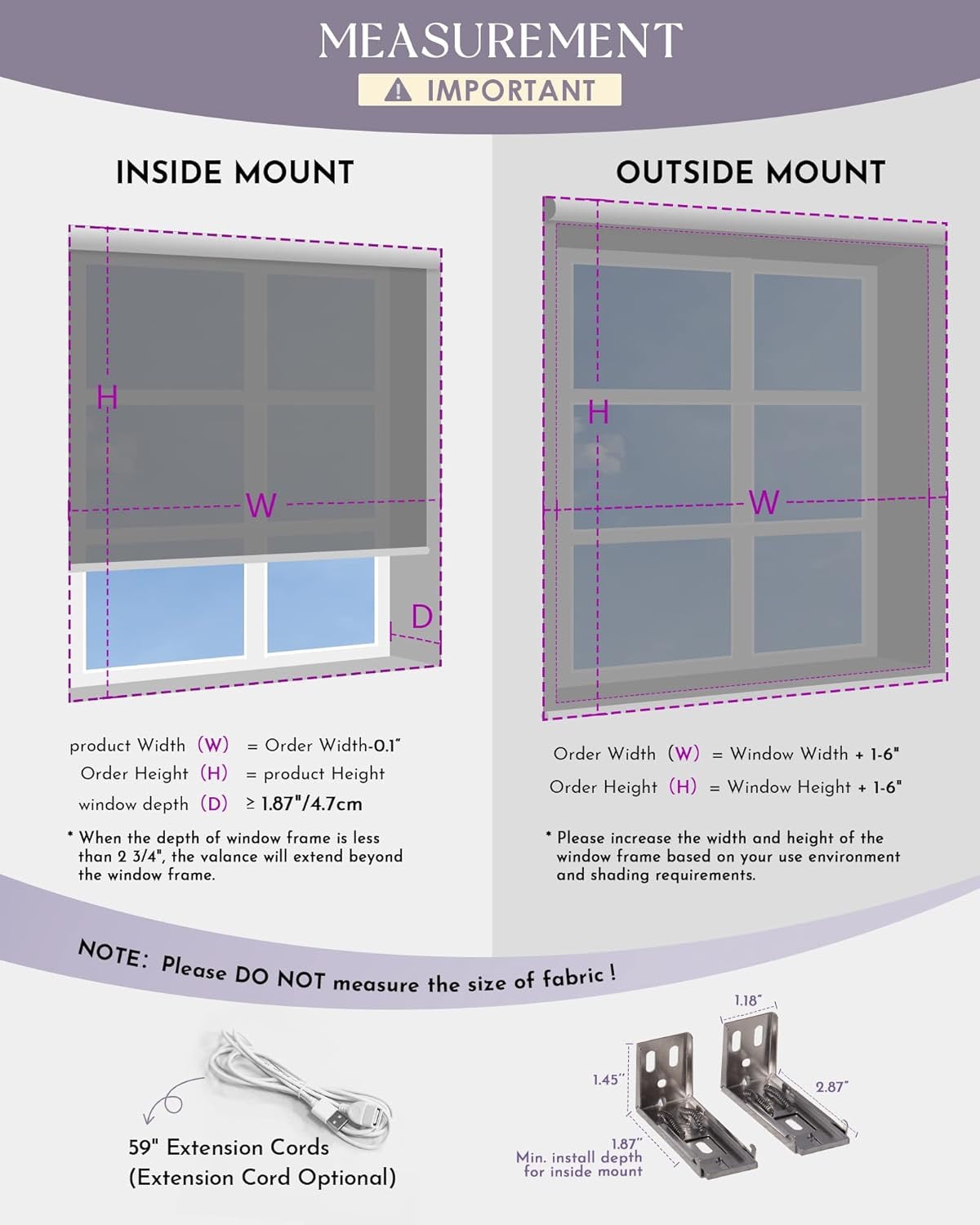 Graywind Motorized Blackout Roller Shades – Smart Window Blinds with Alexa & Google Compatibility
