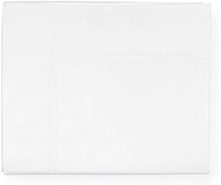 Sferra Grande Hotel Queen Sheet Set | Italian Percale Luxury Bedding with Satin Stitch