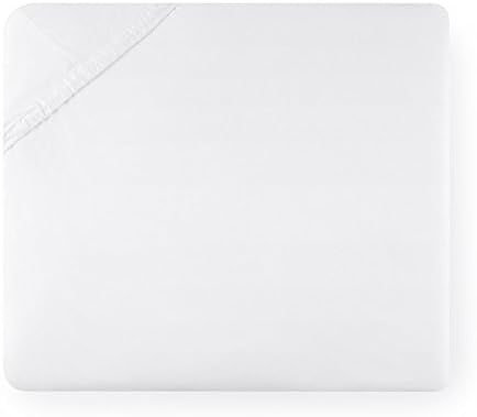 Sferra Grande Hotel Queen Sheet Set | Italian Percale Luxury Bedding with Satin Stitch