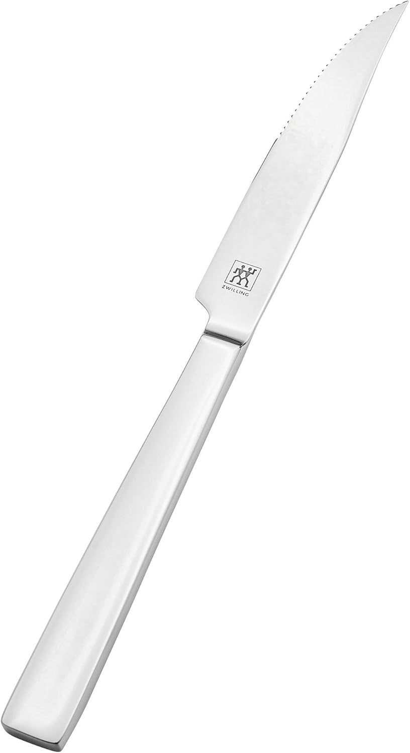 ZWILLING Steak Dinner 12-Piece Set | Stainless Steel Steak Knives & Forks with Presentation Box (Premium Steak Cutlery Gift Set)