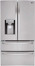 LG LMXS28626S 28 Cu. Ft. 4-Door French Door Refrigerator | Stainless Steel Luxury Appliance