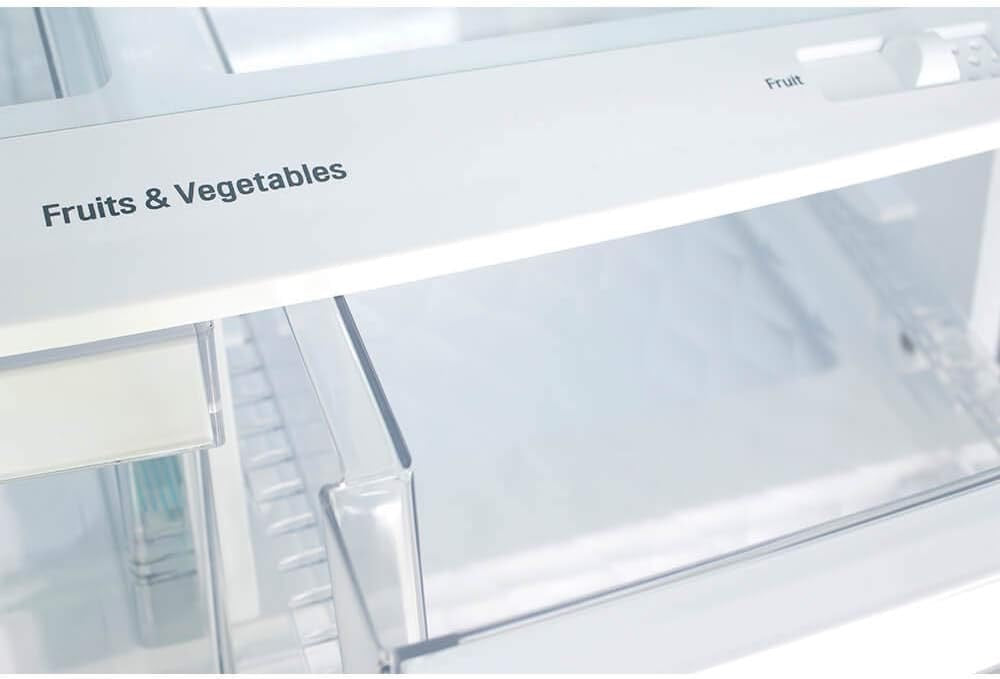 LG LFDS22520S French Door Refrigerator | Bottom Freezer with Water Dispenser (Stainless Steel)