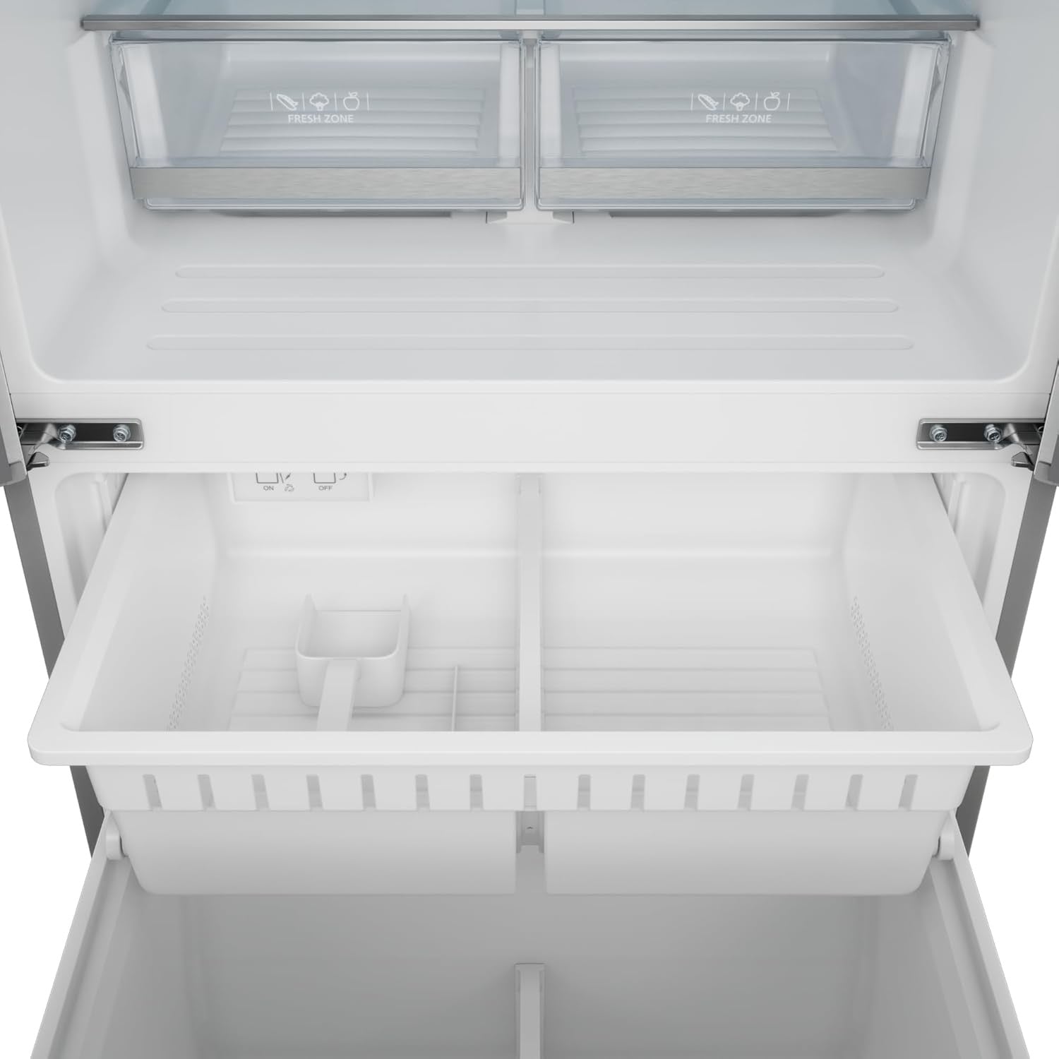 Thor Kitchen Gordon Ramsay 30″ French Door Counter-Depth Refrigerator | 17.7 cu ft with Ice Maker (Stainless Steel/Bronze)