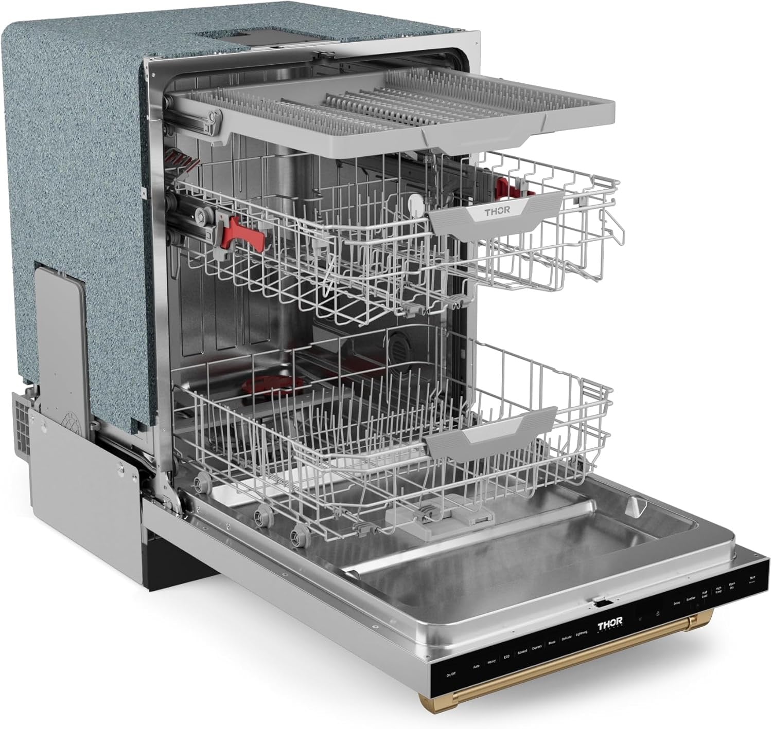 Gordon Ramsay by THOR Kitchen 24" Dishwasher | Stainless Steel/Bronze Luxury Built-In Dishwasher