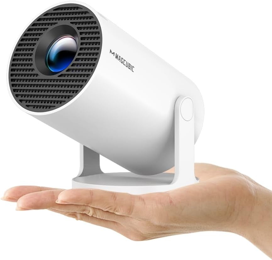 Magcubic HY300PRO Mini Projector | Portable WiFi & Bluetooth Smart Projector with 4K Support