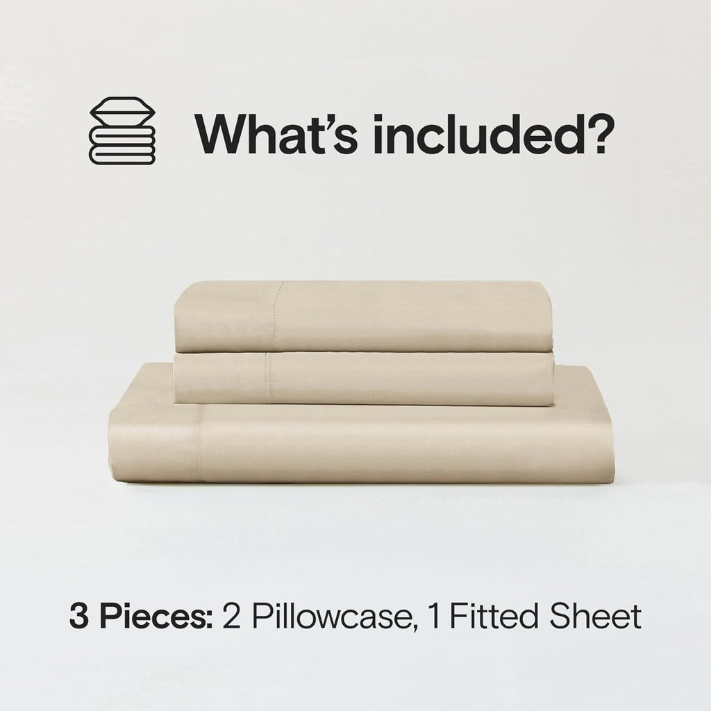 SIJO Stone Washed Organic French Linen Sheet Set King | GOTS Certified Cooling Linen Sheets Breathable Luxury Bedding