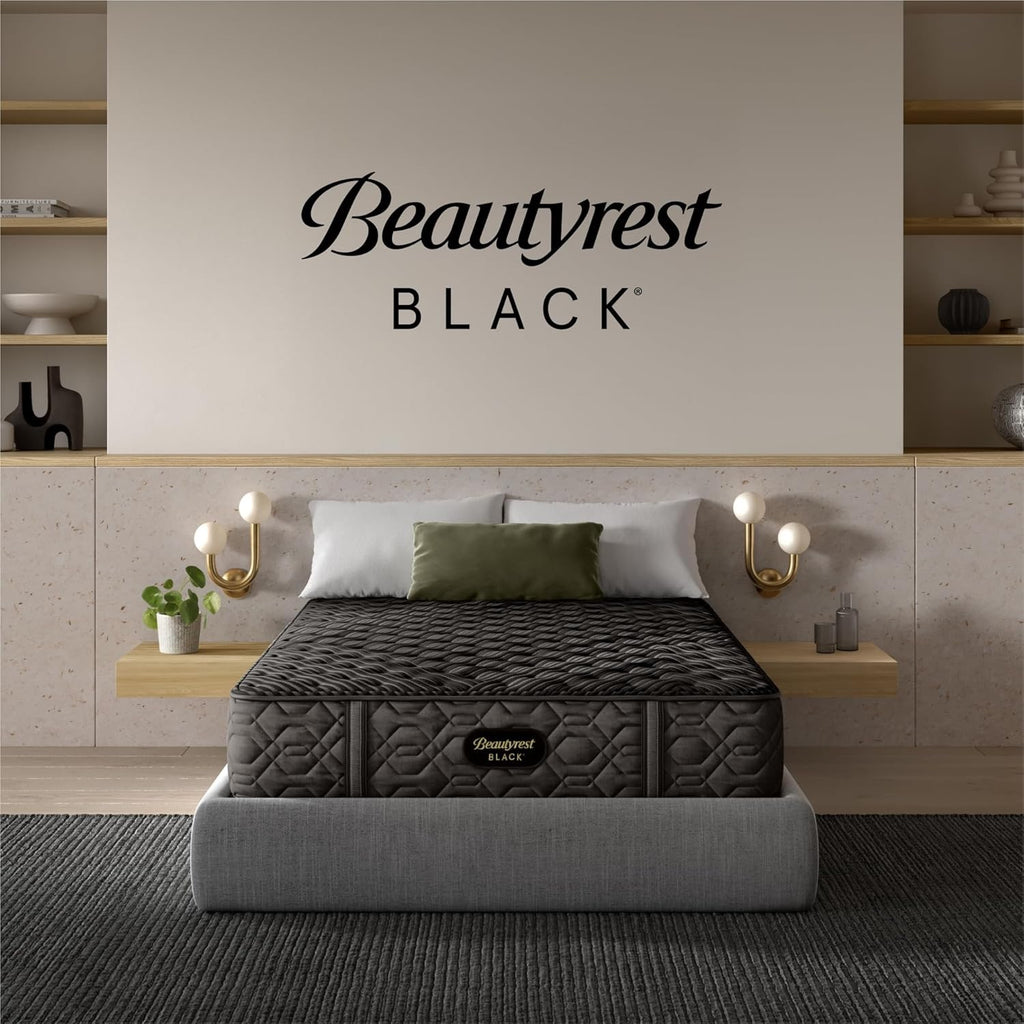 Beautyrest Black Series One 13.5” Extra Firm Queen Mattress | Cooling, Breathable Luxury Support