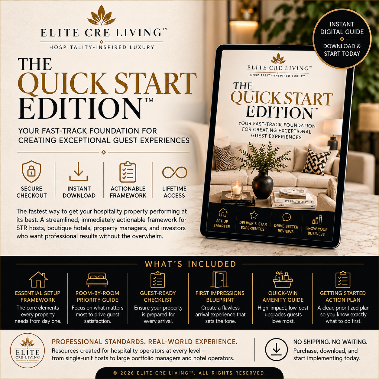 The Quick Start Edition™ · Tier 1 · $47